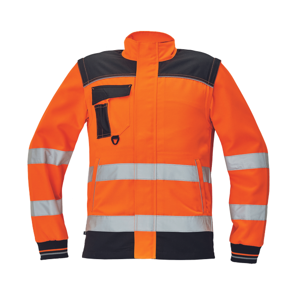 KNOXFIELD HV 290 bunda žlutá/oranžová 58