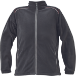 KNOXFIELD fleece bunda antracit/červ XS