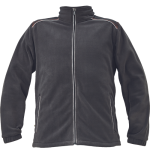 KNOXFIELD fleece bunda antracit/červ XS