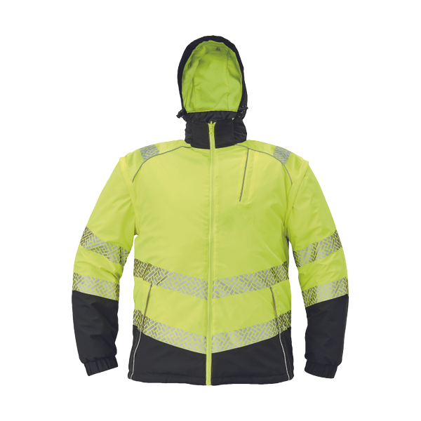 KNOXFIELD PROFI HV oboustr.bun žlutá 4XL