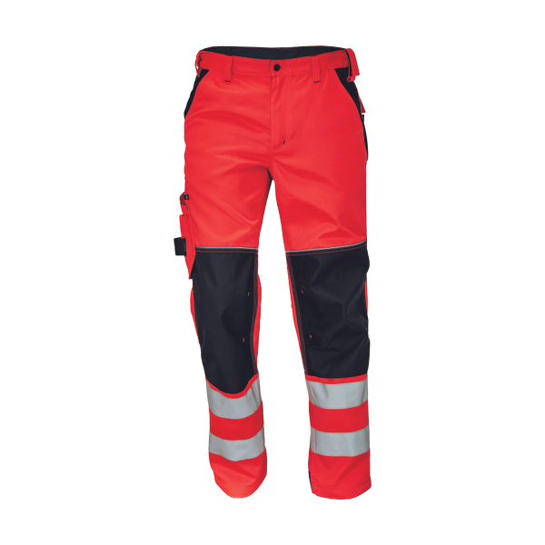 KNOXFIELD HV FL290 kalhoty červená 64