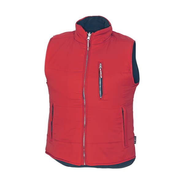ROSEVILLE vesta dámská červená/navy M