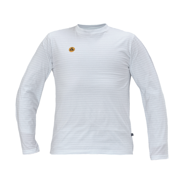 NOYO ESD LS triko bílá 3XL