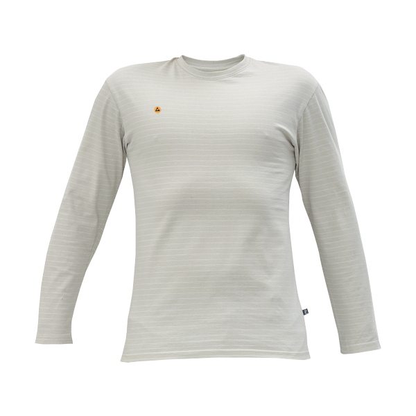 NOYO ESD LS triko šedá XL