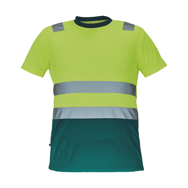 MONZON HV triko žlutá/zelená 4XL