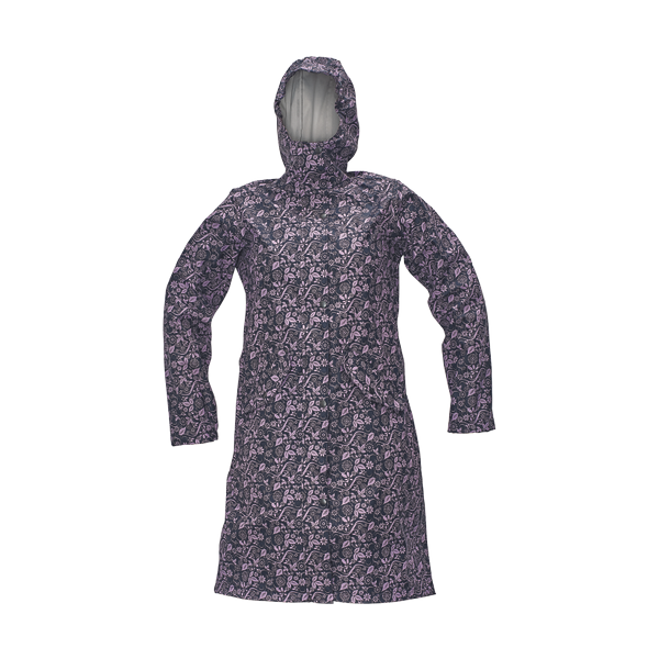 YOWIE LADY plášť do navy/sv. fialová S