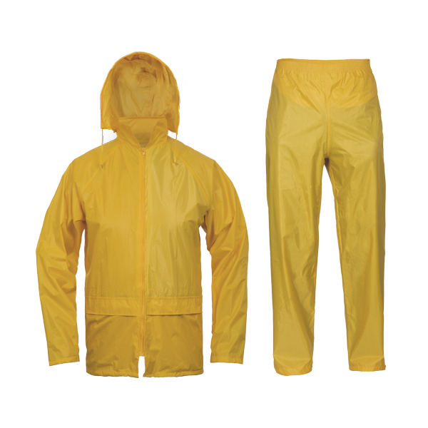 CARINA oblek s kapucí žlutá - L