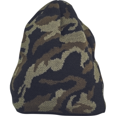CRAMBE čepice pletená camouflage
