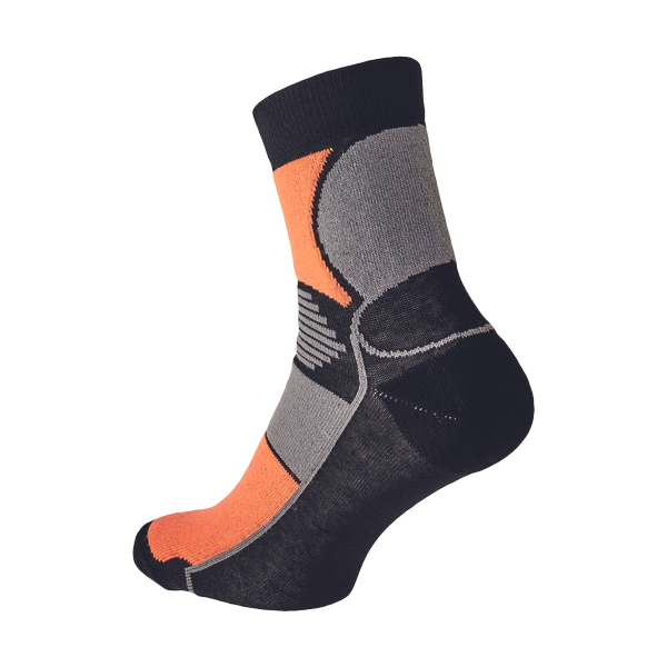 KNOXFIELD BASIC ponožky černá/červ 43/44