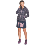 YOWIE sukně navy/sv. fialová 34