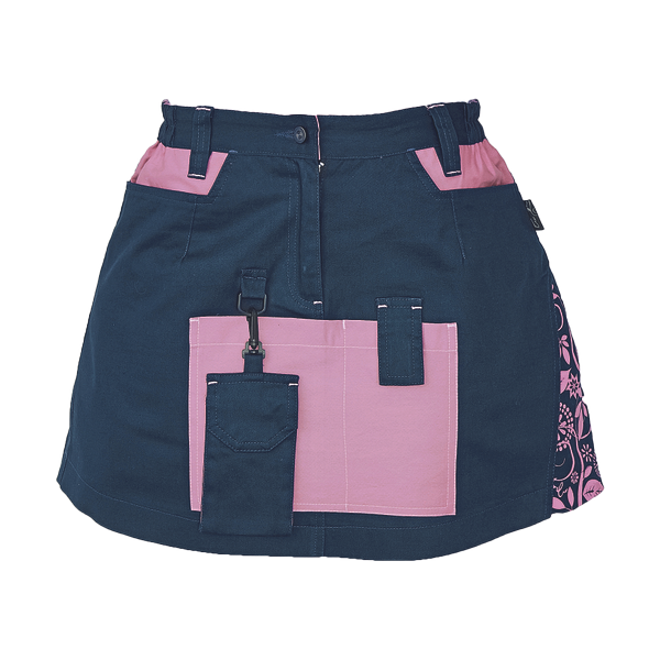 YOWIE sukně navy/sv. fialová 34