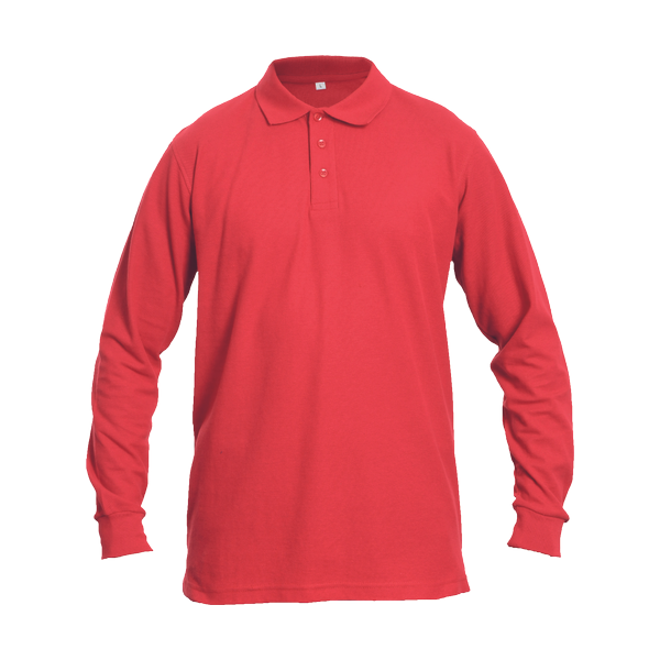 SANGU polokošile dl.rukáv červená 3XL