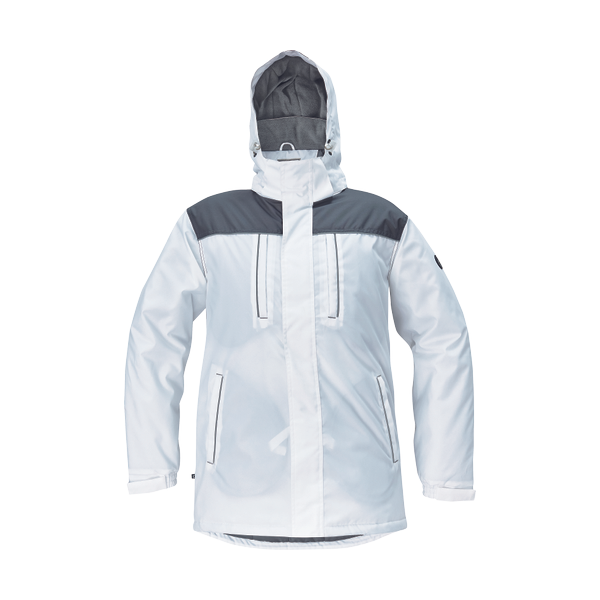CREMORNE parka bílá 4XL