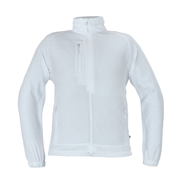 BHADRA fleece mikina bílá S