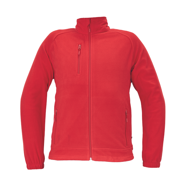 BHADRA fleece mikina červená XL