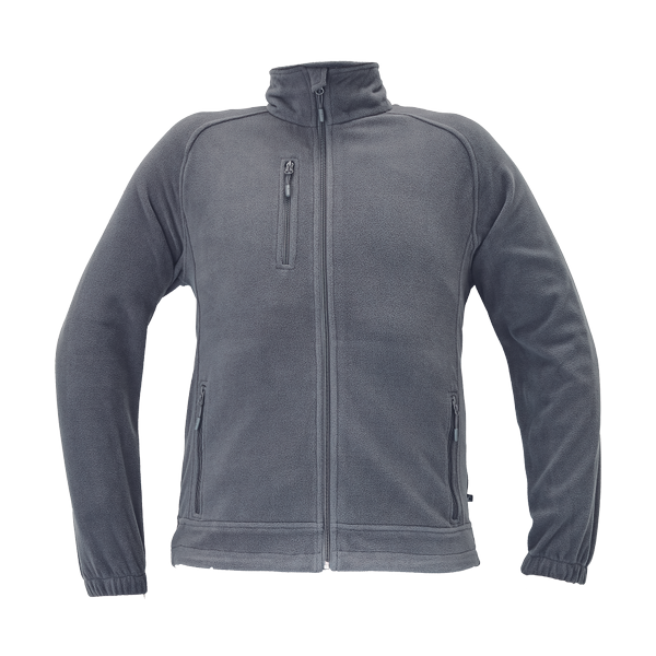 BHADRA fleece mikina šedá L