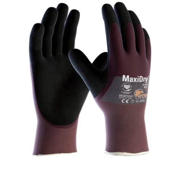 ATG® máčené rukavice MaxiDry® 56-425 06/XS 10-SPE