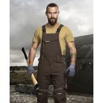 Kalhoty s laclem URBAN+ hnědé 46