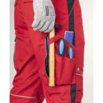 Kalhoty s laclem URBAN jasně červené zkrácené (48-50) XL