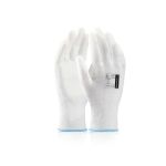 Máčené rukavice ARDONSAFETY/BUCK WHITE 09/L - maloobchodní balení 12 párů 10