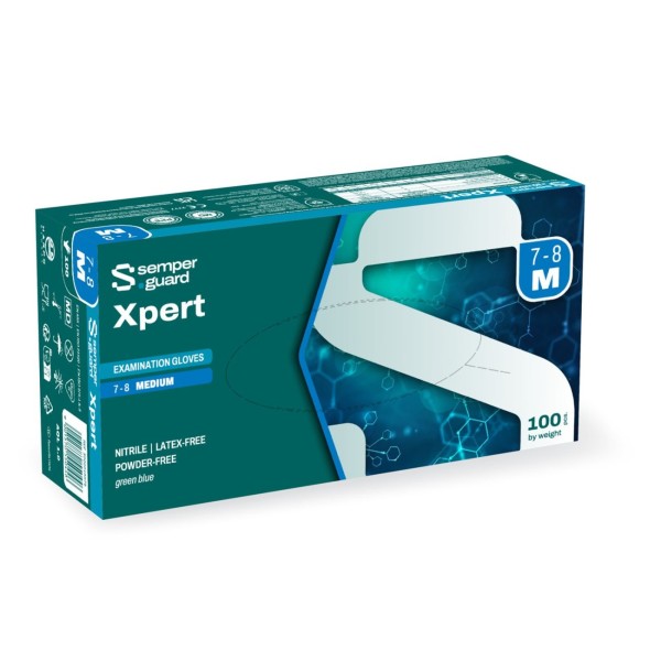 Jednorázové rukavice SEMPERGUARD® XPERT  - nepudrované 10