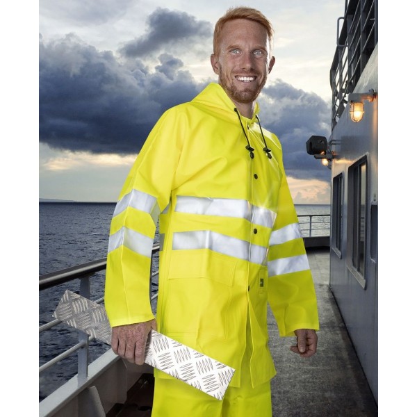 Voděodolná bunda ARDON®AQUA 1101 žlutá 2XL