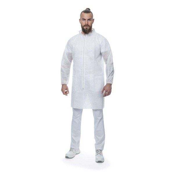 Jednorázový PP plášť ARDON®PEPE bílý XL