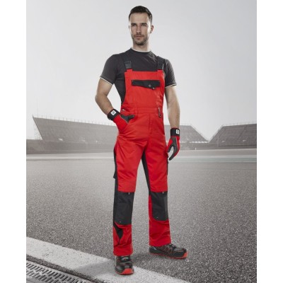 Kalhoty s laclem ARDON®PRE100 červeno-černé – DOPRODEJ 46