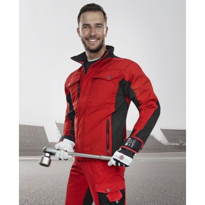 Softshellová bunda ARDON®PRE100 červeno-černá – DOPRODEJ