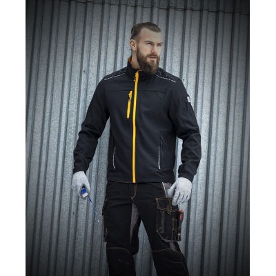 Softshellová bunda ARDON®VISION , černo-oranžová