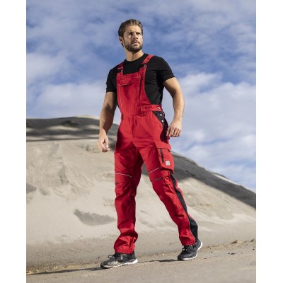 Kalhoty s laclem ARDON®URBAN+ prodloužené jasně červená