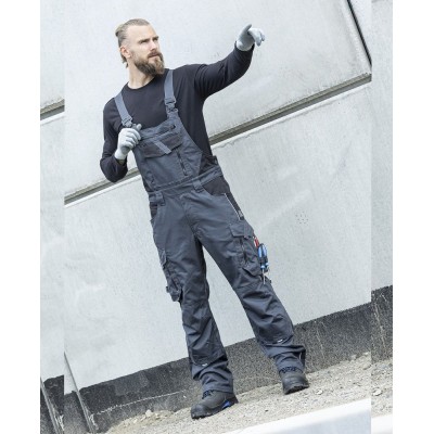 Zimní kalhoty s laclem ARDON®VISION tmavě šedá