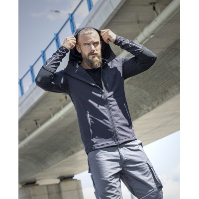 Softshellová bunda ARDON®Breeffidry STRETCH tmavě šedá