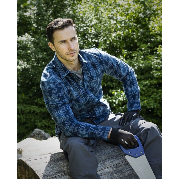 Flanelová košile ARDON®URBAN+ , tm.modrá 5XL