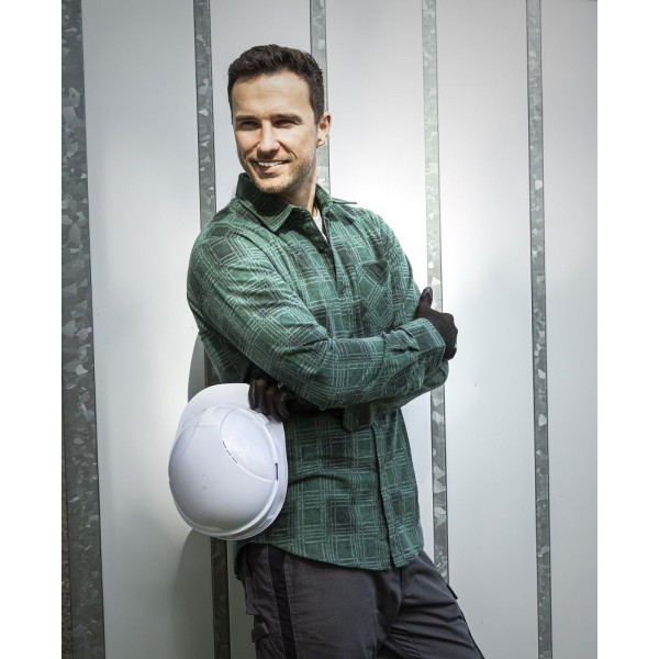 Flanelová košile ARDON®URBAN+ zelená S