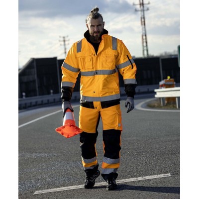 Reflexní bunda ARDON®HOWARD+ oranžovo-černá