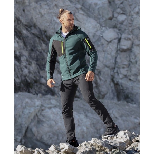 Softshellová bunda ARDON®CITYCONIC® tmavě zelená S