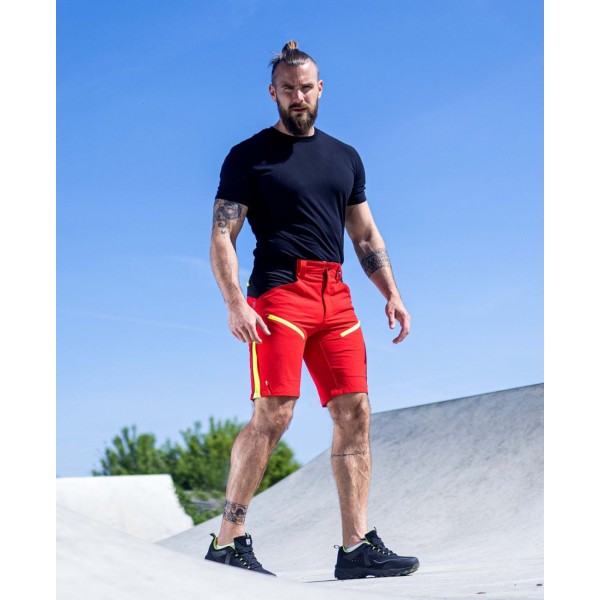 Softshellové kraťasy ARDON®CITYCONIC® červená 46