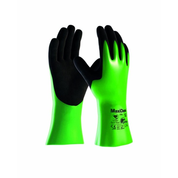 ATG® chemické rukavice MaxiChem® 56-635 09