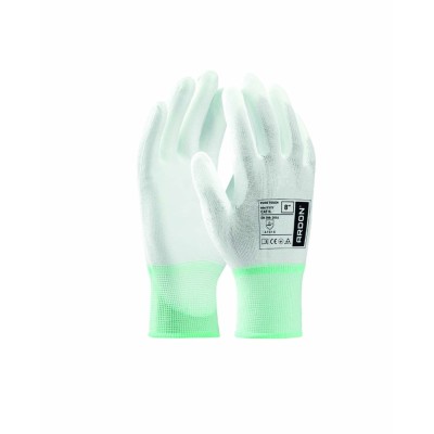 Máčené rukavice ARDON®PURE TOUCH WHITE - bílá