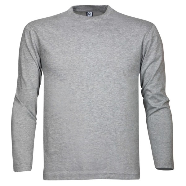 Tričko ARDON®CUBA s dlouhým rukávem šedá melír 2XL