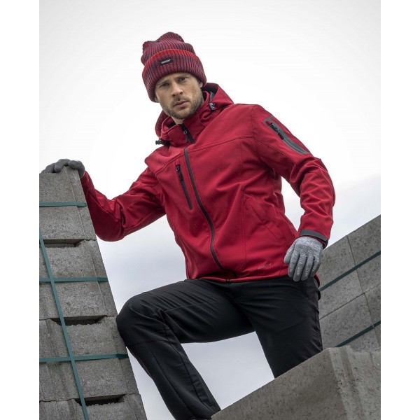 Zimní softshellová bunda ARDON®SPIRIT červená 2XL