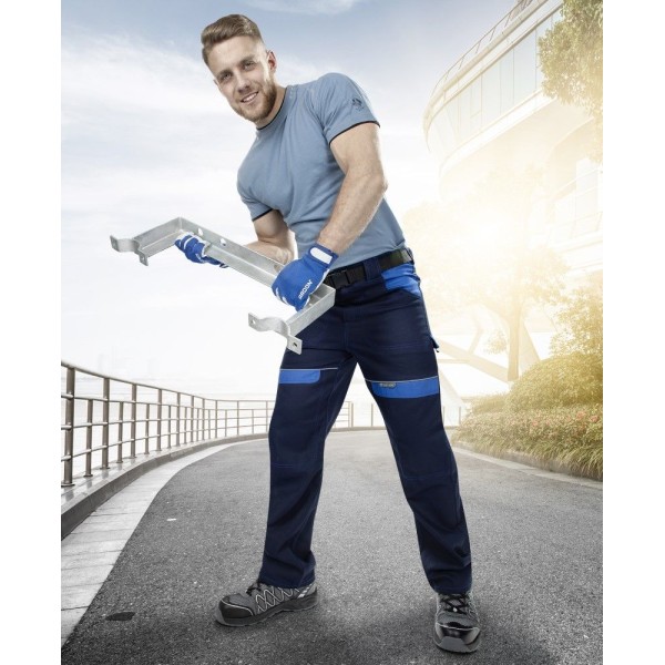 Kalhoty ARDON®COOL TREND prodloužené tmavě modrá-světle modrá S