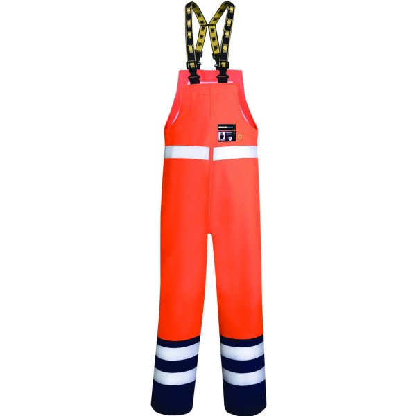 Voděodolné kalhoty s laclem ARDON®AQUA 501/A oranžová DOPRODEJ S