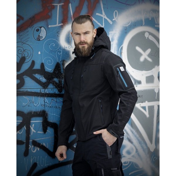 Bunda soft. ARDON®4TECH pánská, černá 2XL