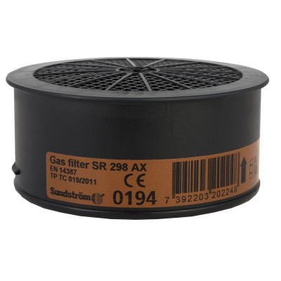 SUNDSTRÖM® SR 298 AX Filtr - pro Polomasky a Celoobličejové masky H02-2412