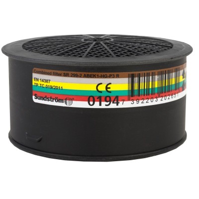 SUNDSTRÖM® SR 299-2 ABEK1HgP3 -pro Polomasky a Celoobličejové masky H02-6512