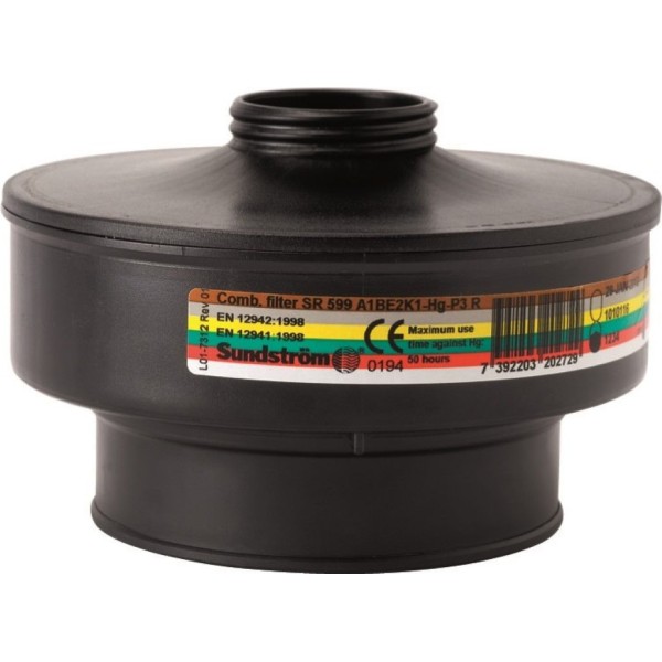 SUNDSTRÖM® SR 599 Filtr  pro filtroventilační jednotky - A1BE2K1HgP3 - H02-7312