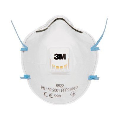Respirátor proti pevným částicím 3M™ 8822 FFP2 s ventilkem