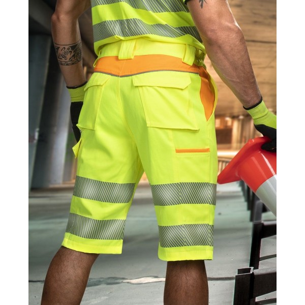 Reflexní kraťasy ARDON®SIGNAL žlutá - DOPRODEJ 44